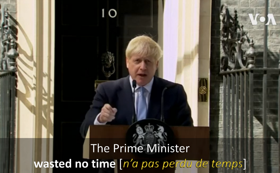 Exemple de traduction en contexte des mots et expressions à connaître pour apprendre l'anglais