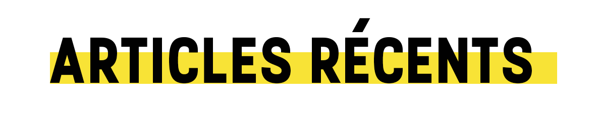articles recents